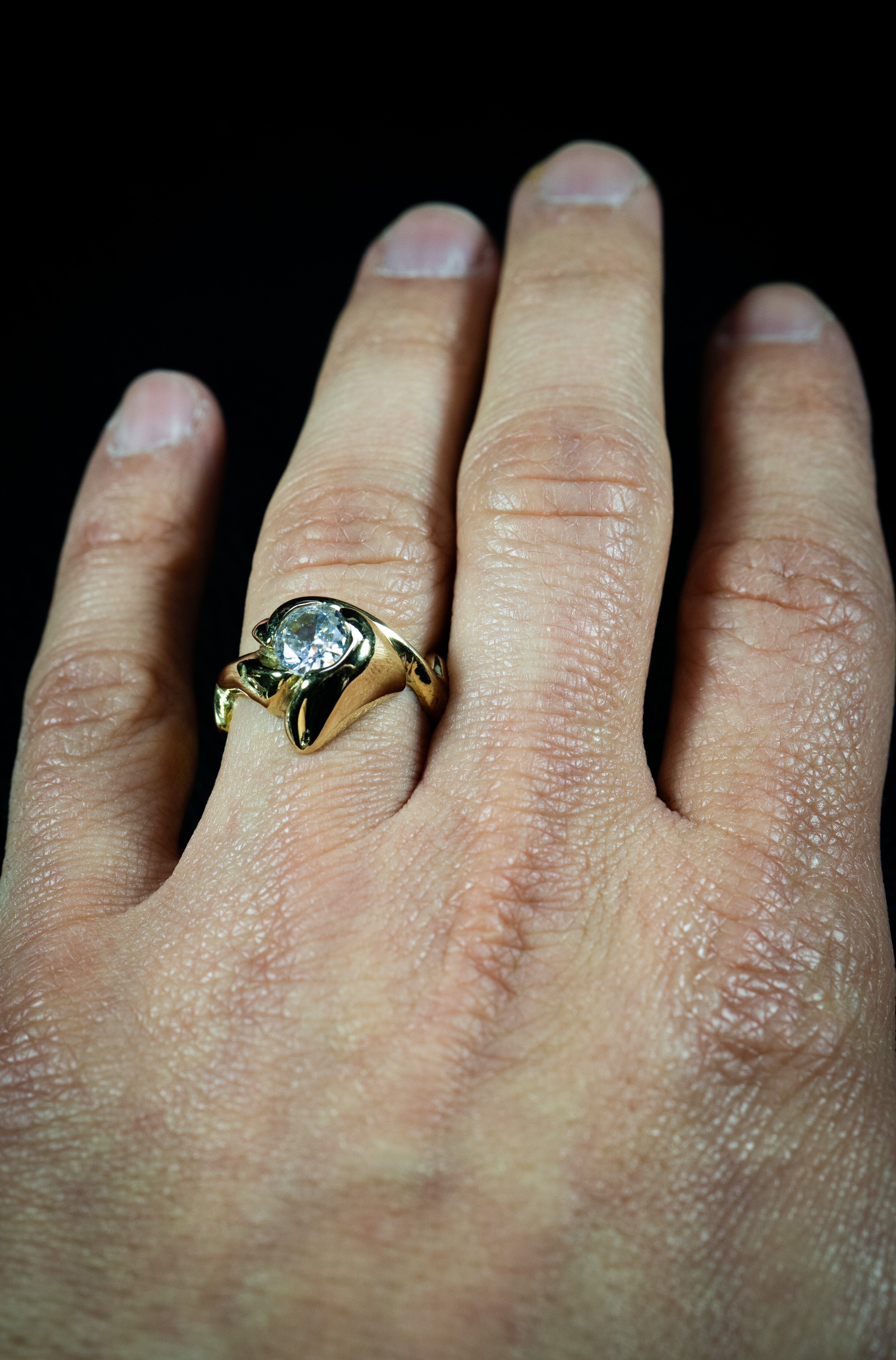 Thunder Diamond Ring