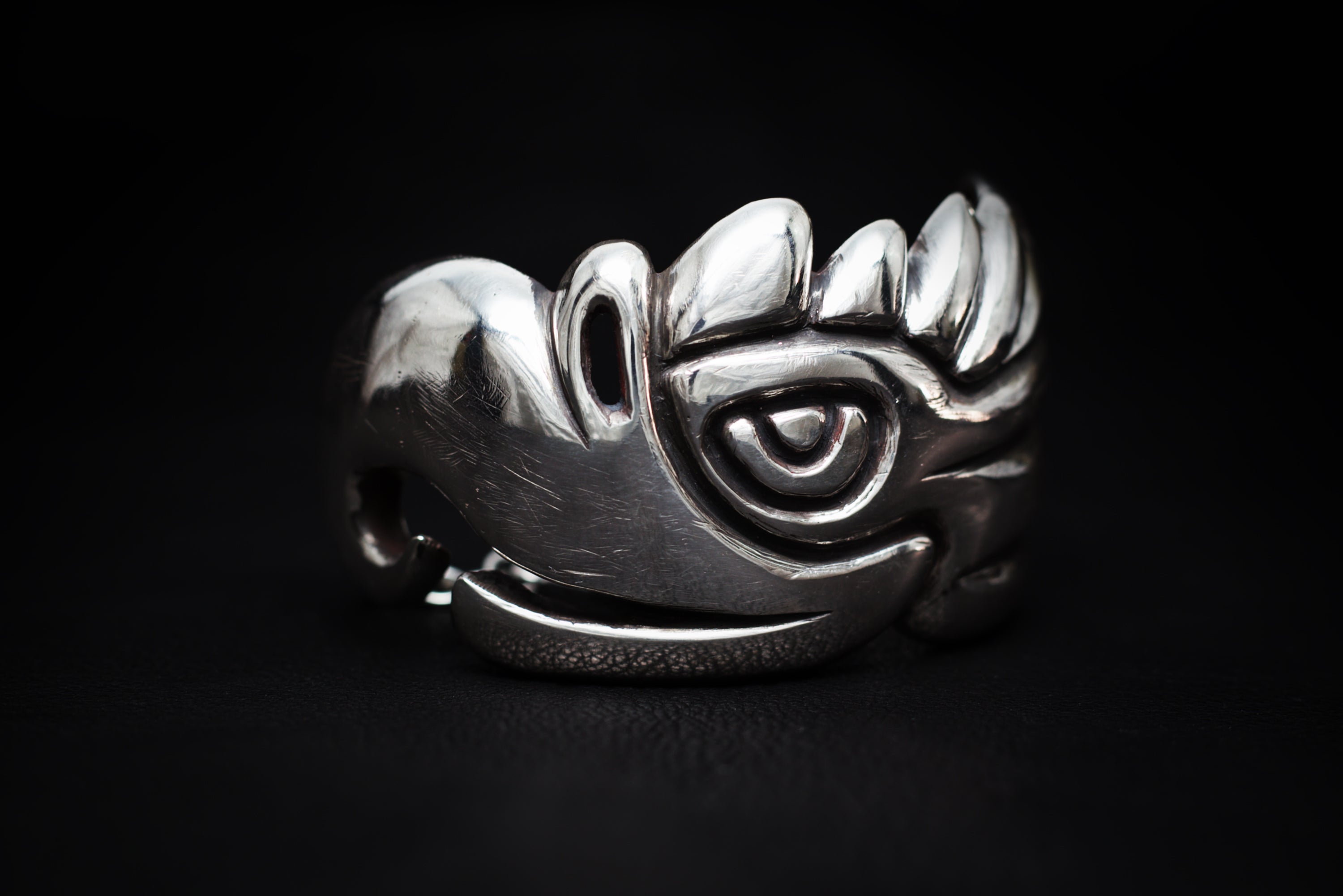 Eagle Cuff (Sterling Silver)