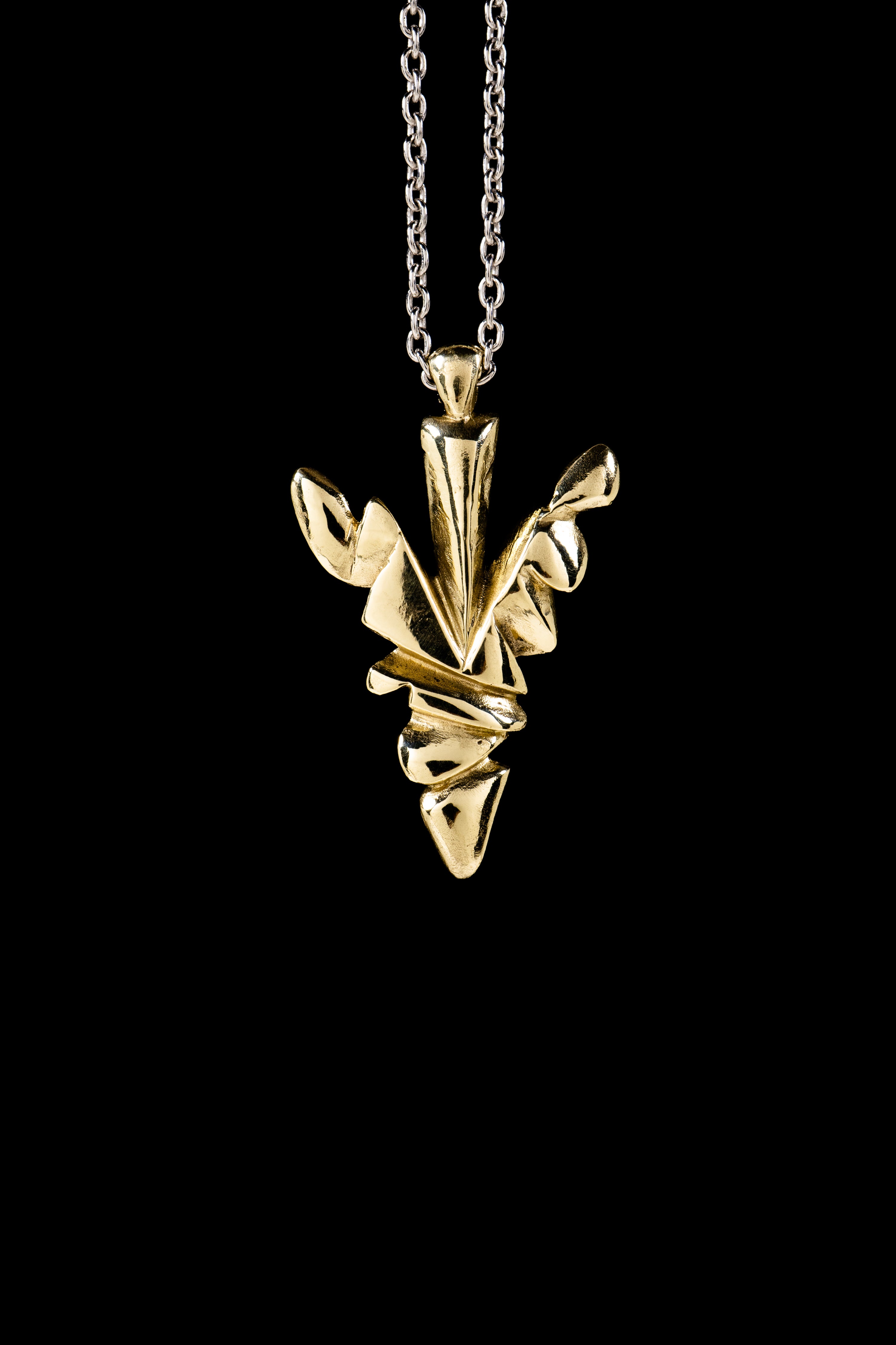 Arrowhead Pendant (Sterling Silver or Gold)