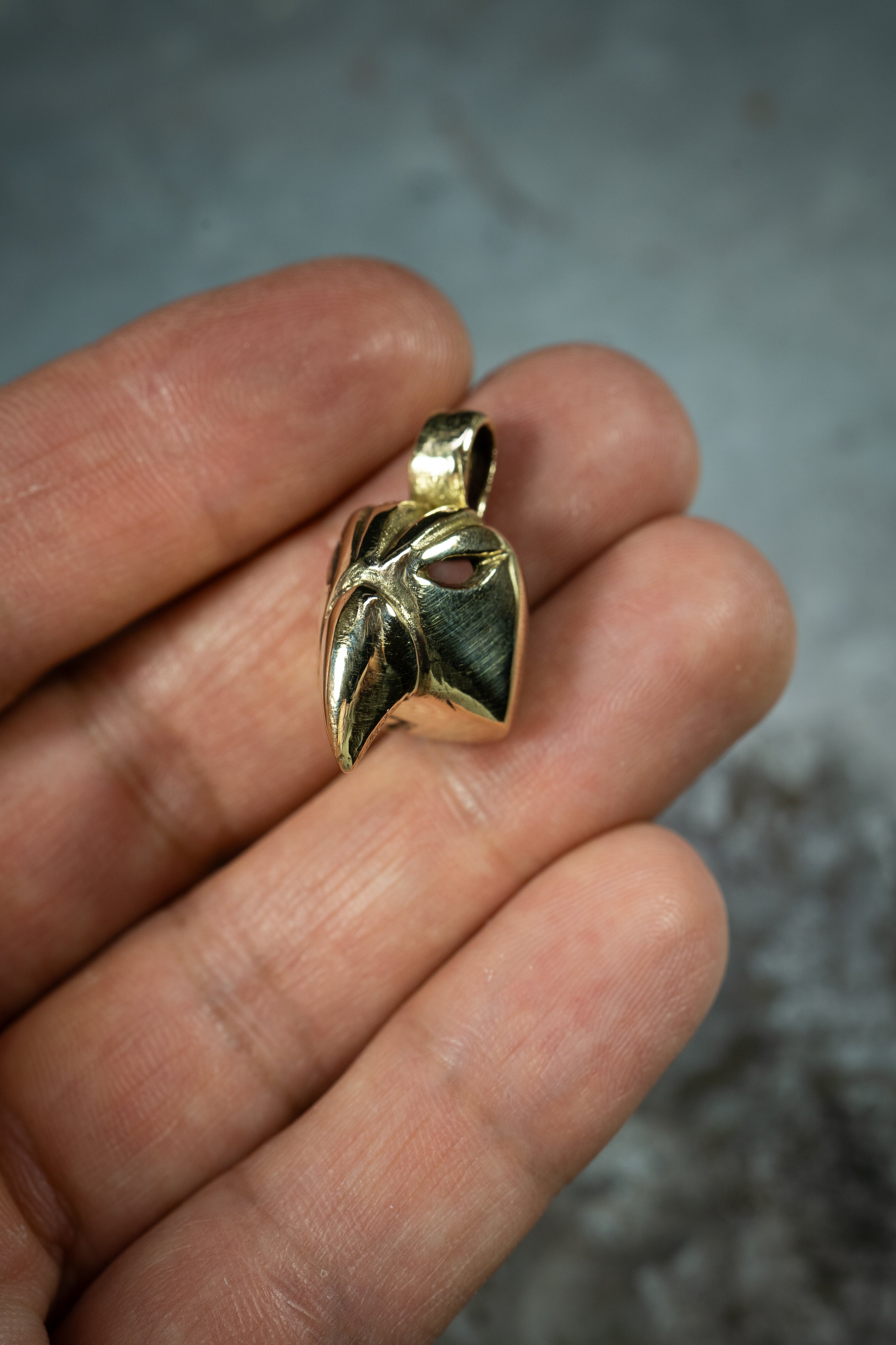 Bird of Prey Pendant (Sterling Silver or Gold)