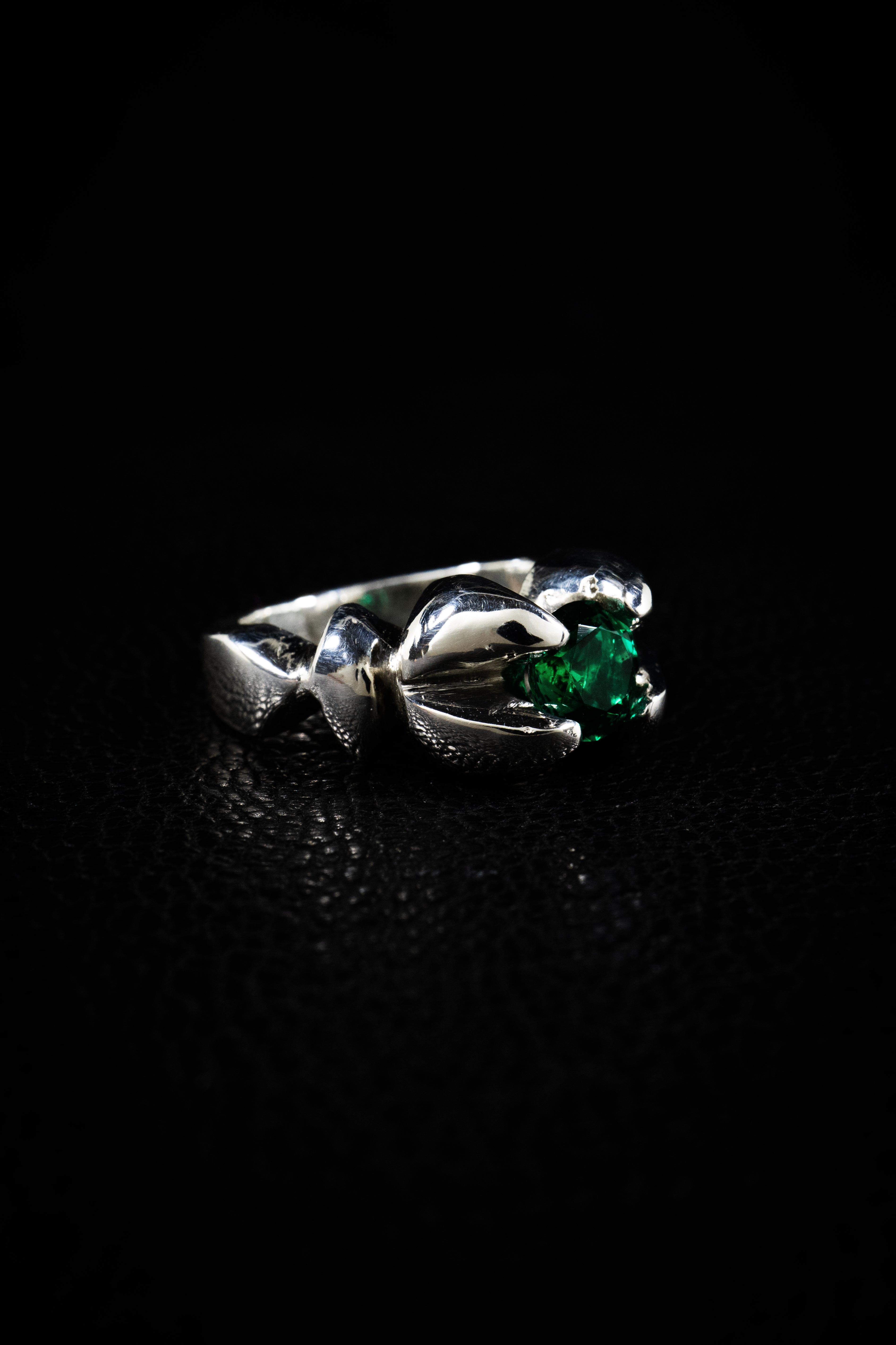 Forest Ring (Emerald, Sterling Silver or Gold)