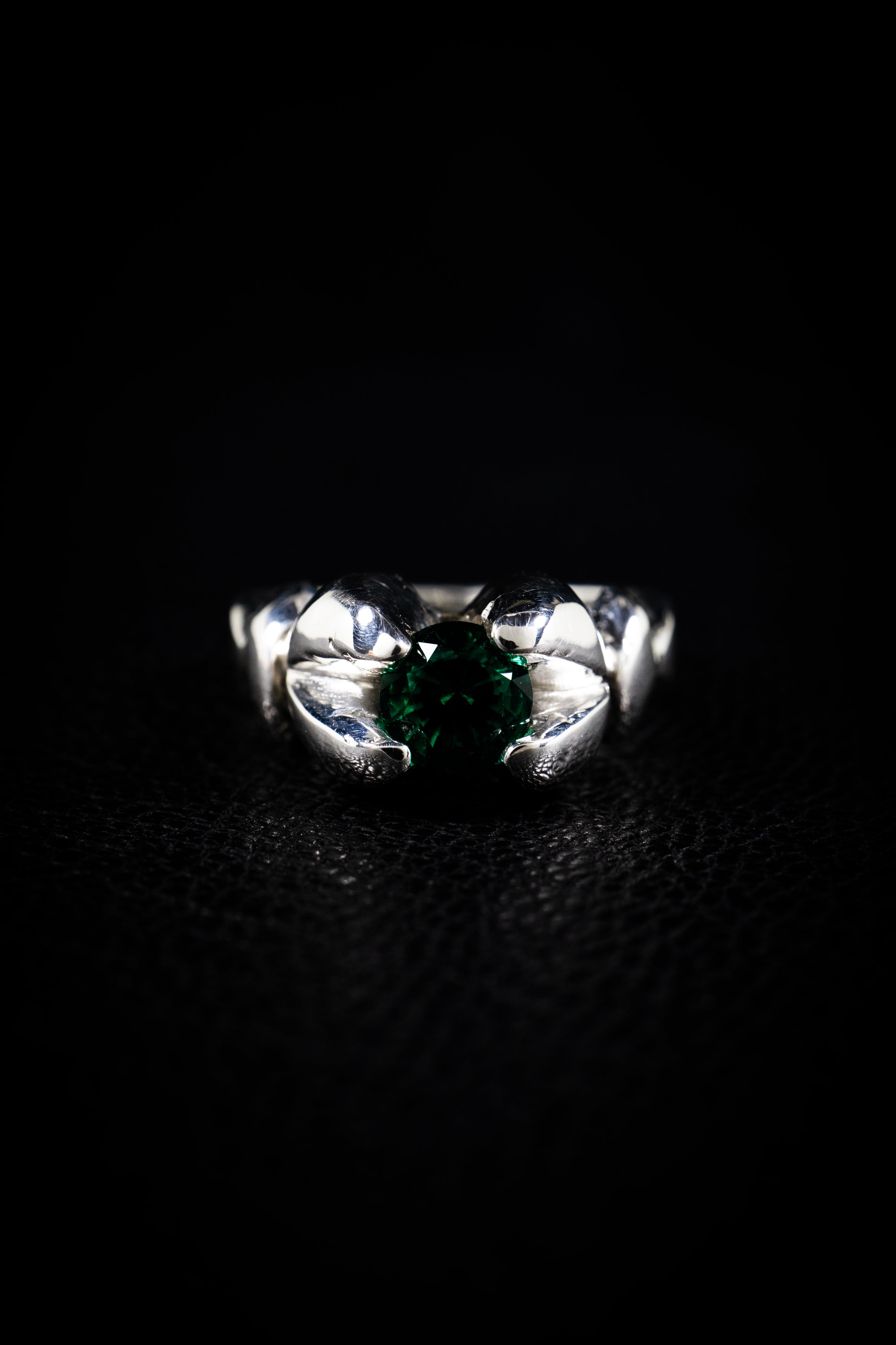 Forest Ring (Emerald, Sterling Silver or Gold)