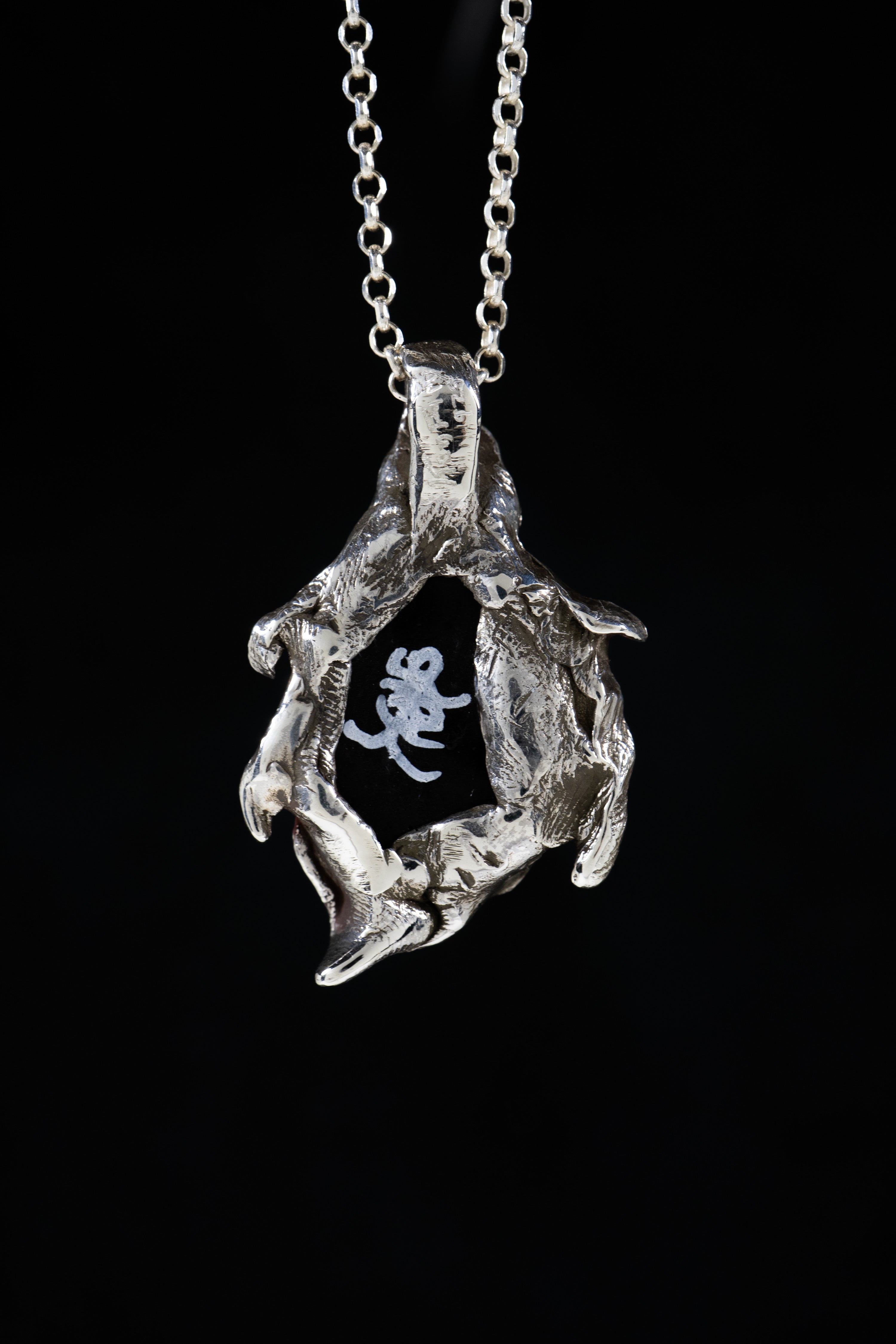 Flight (Tyrone Turquoise, Sterling Silver Pendant)