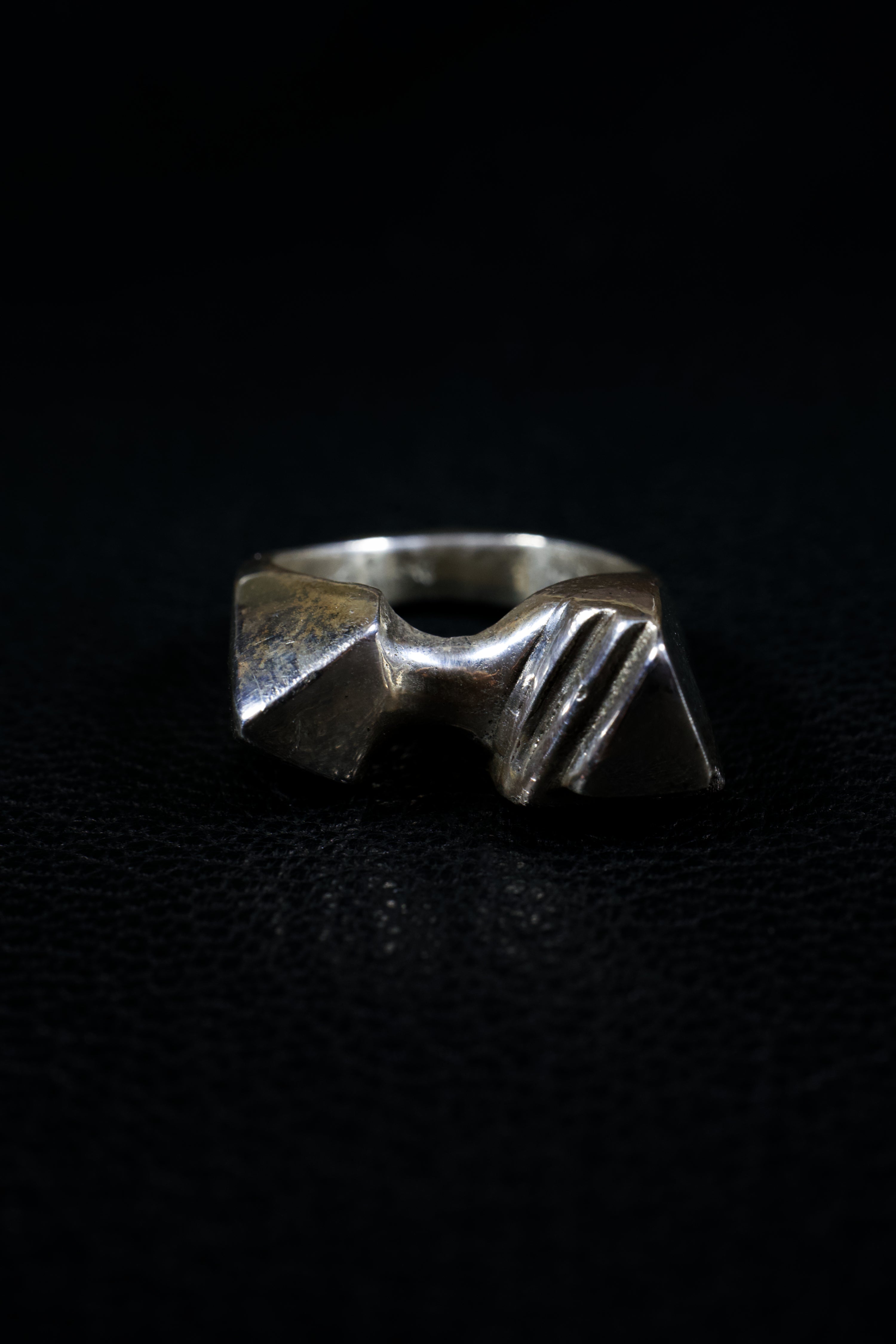 Pyramid (Sterling Silver Ring)