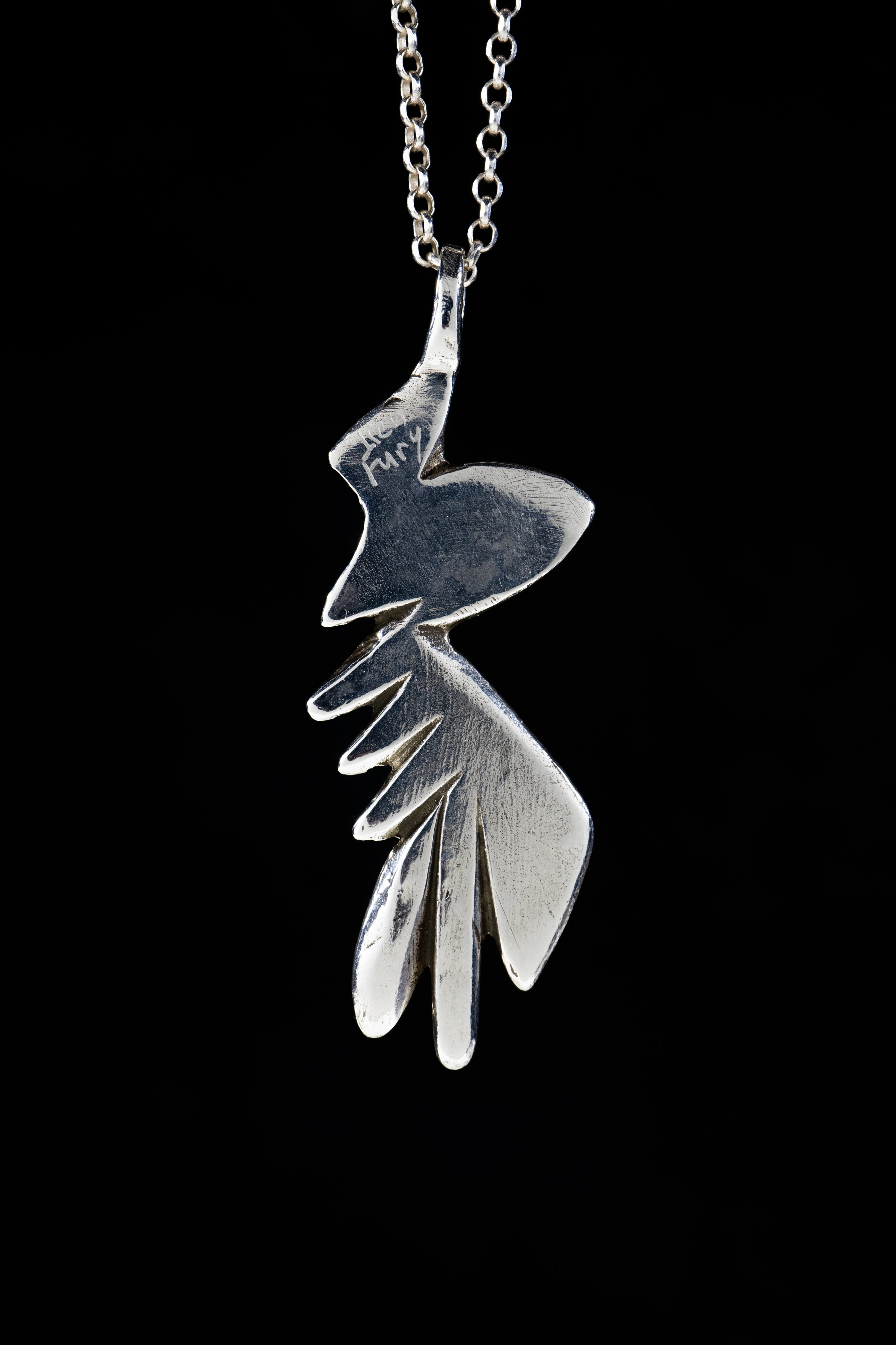 Wing Pendant (Sterling Silver or Gold)