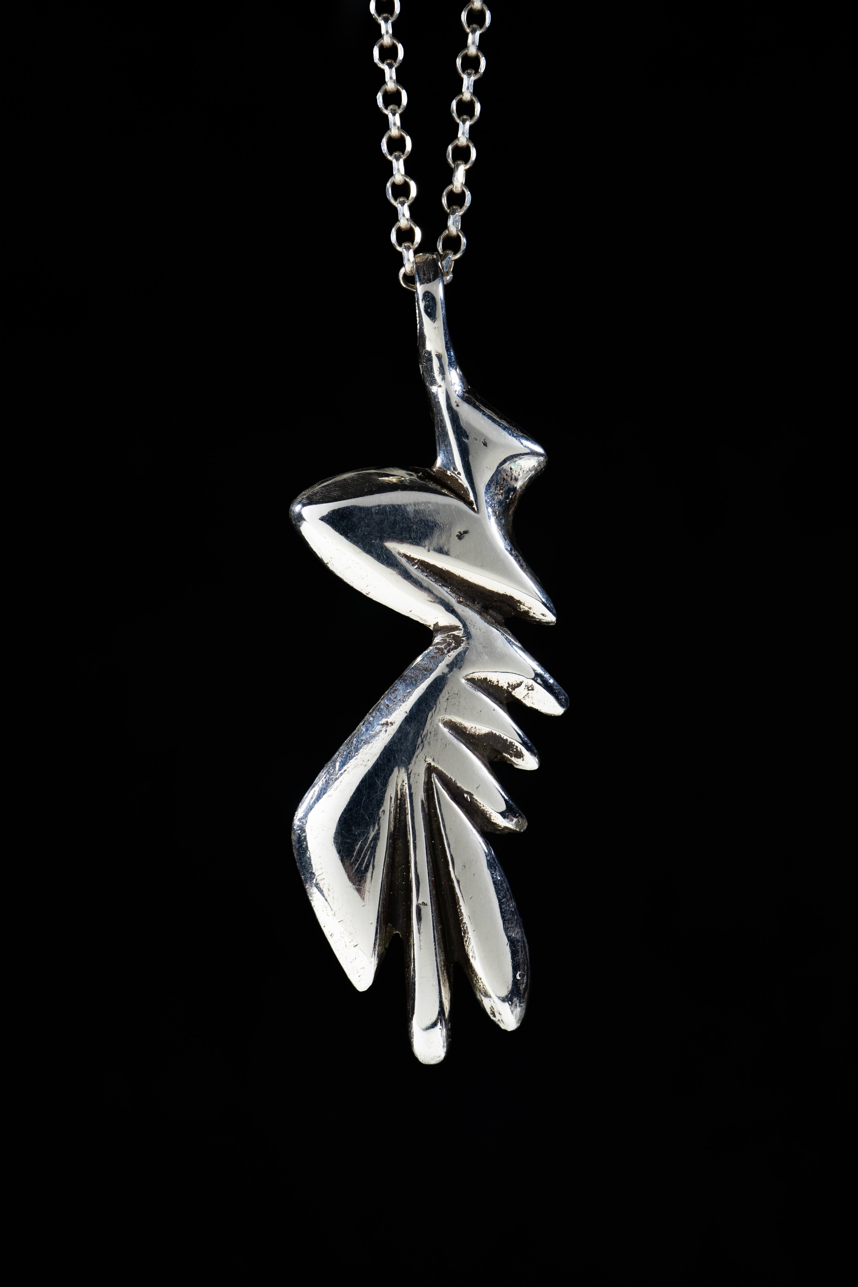 Wing Pendant (Sterling Silver or Gold)