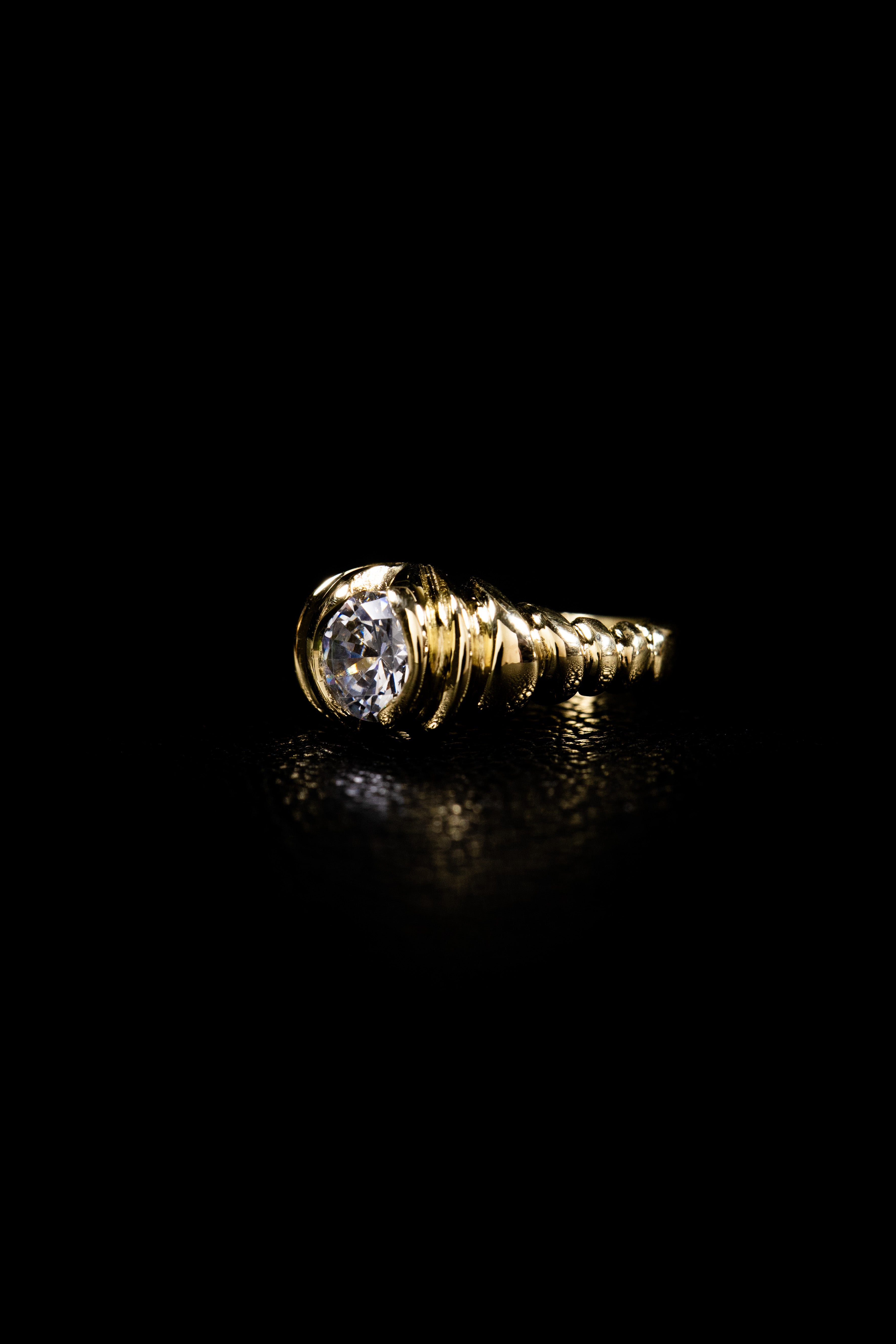 Pulse Diamond Ring