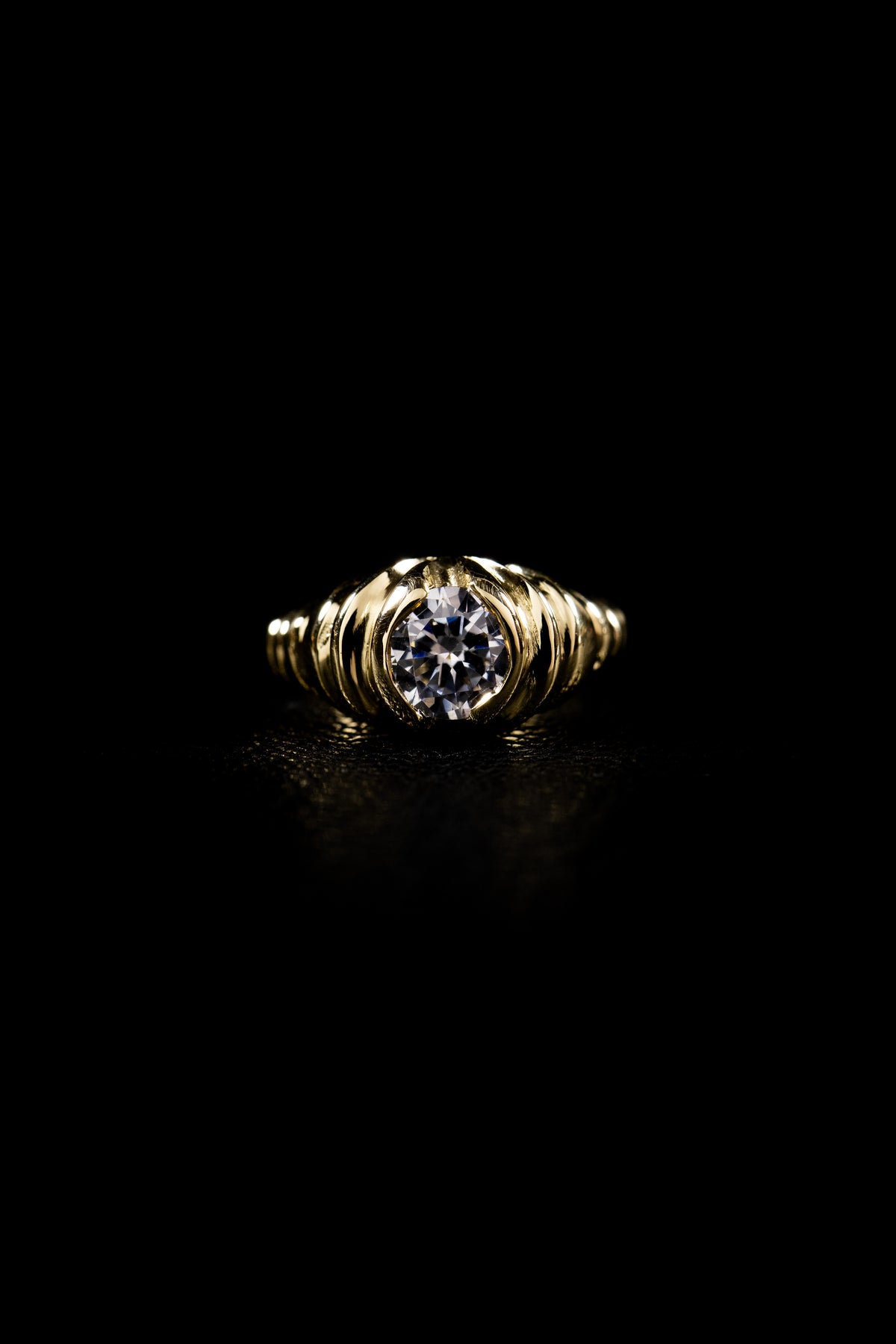 Pulse Diamond Ring