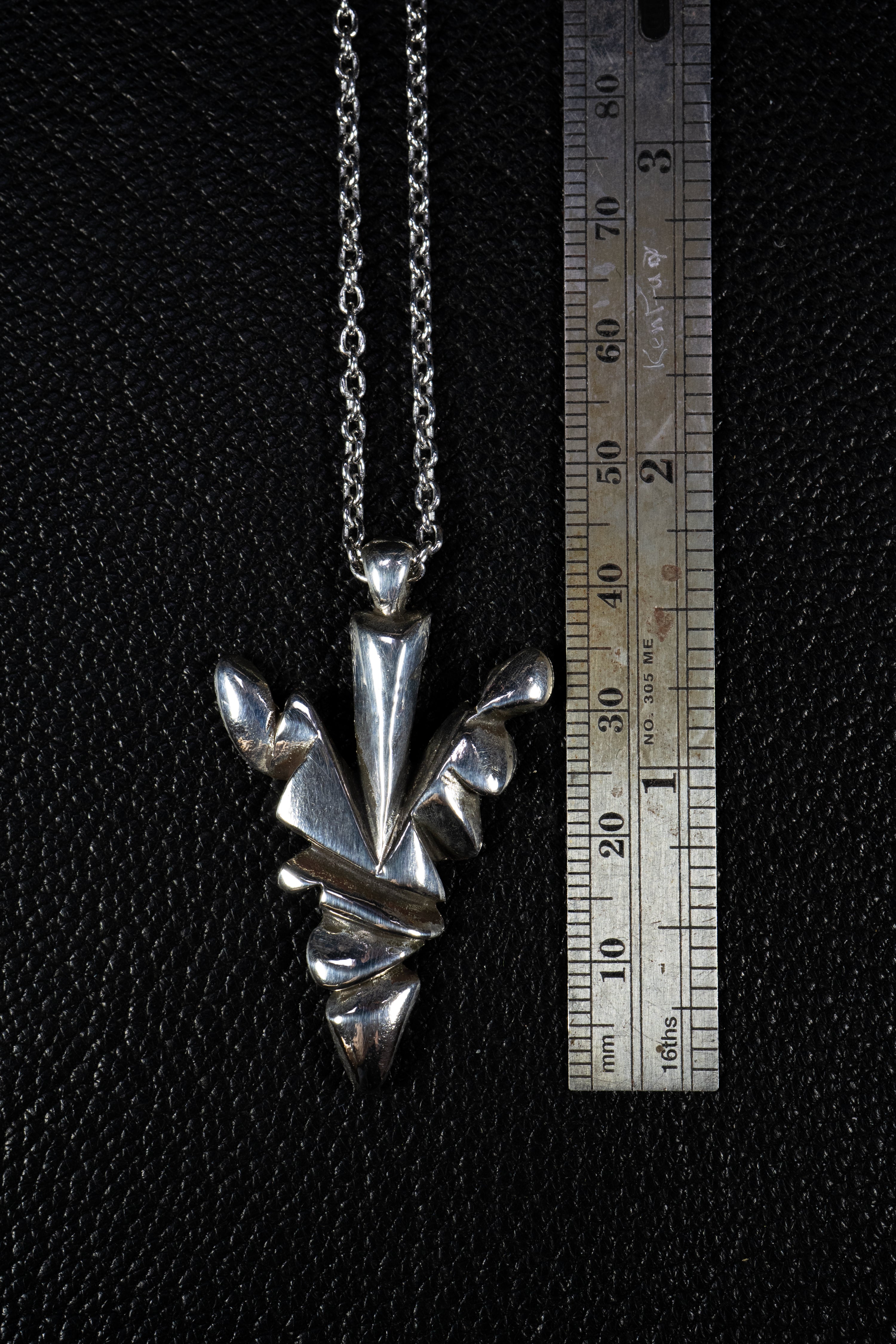 Arrowhead (Sterling Silver, Gold Pendant)