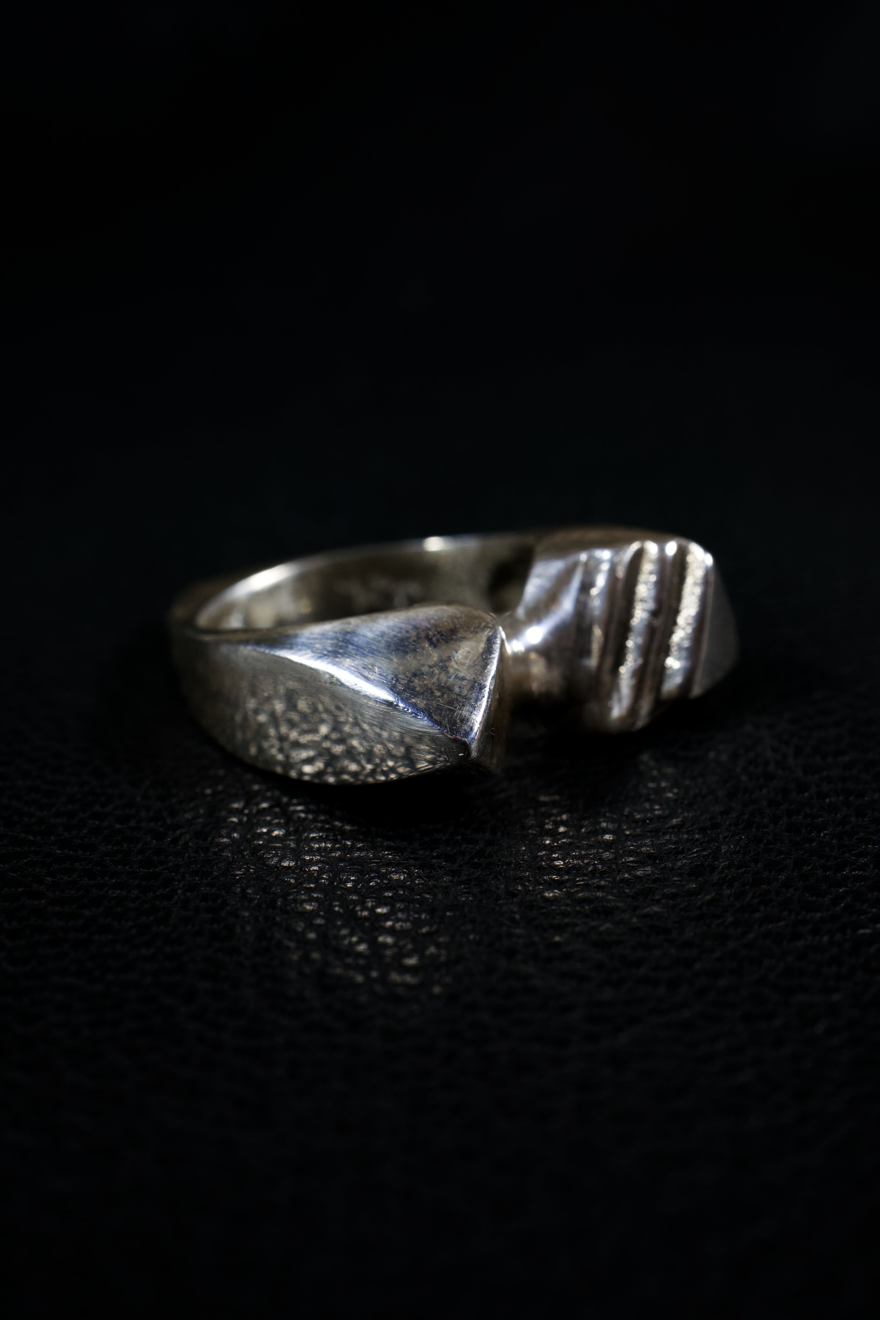 Pyramid (Sterling Silver Ring)