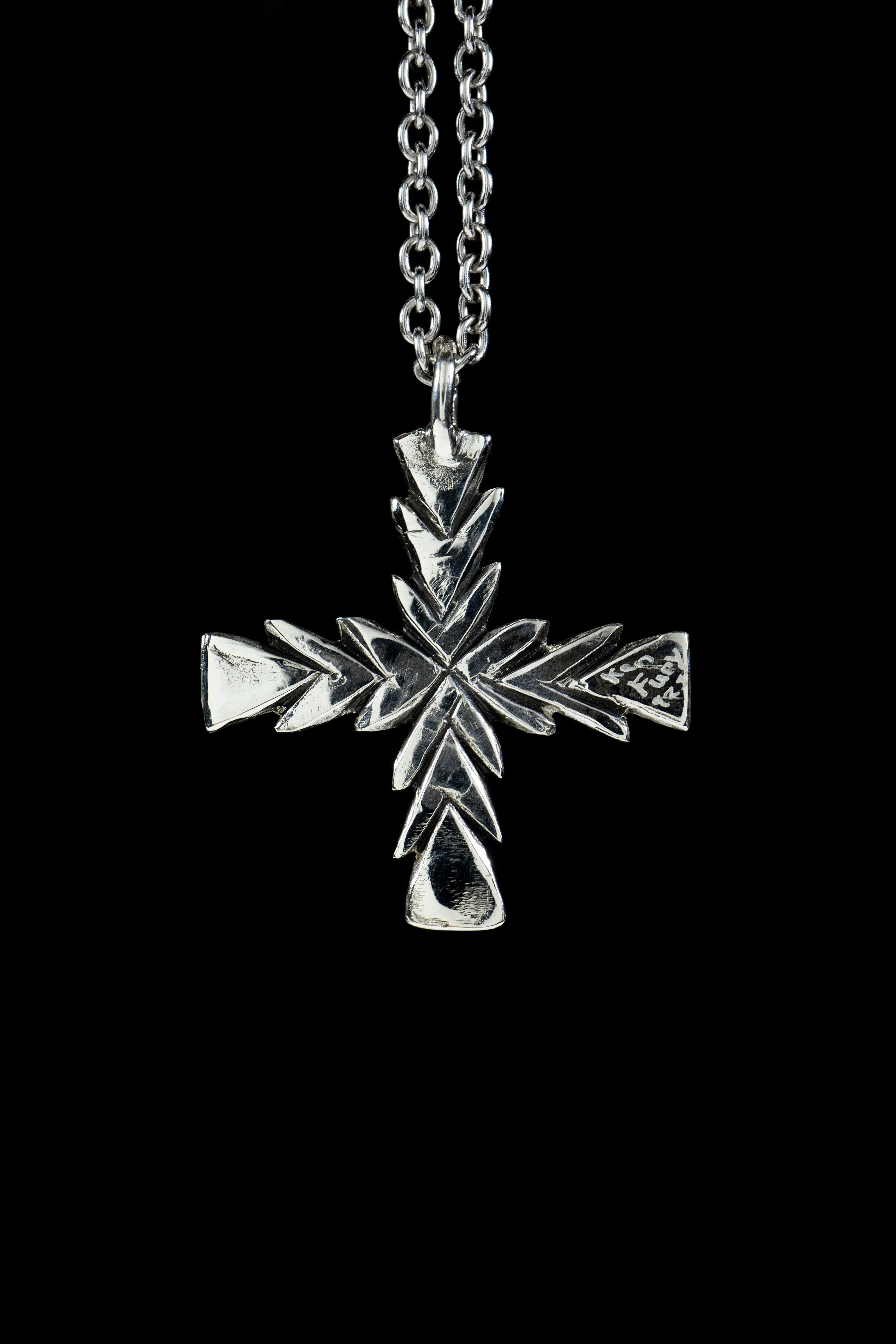 Cross Pendant (Sterling Silver or Gold)