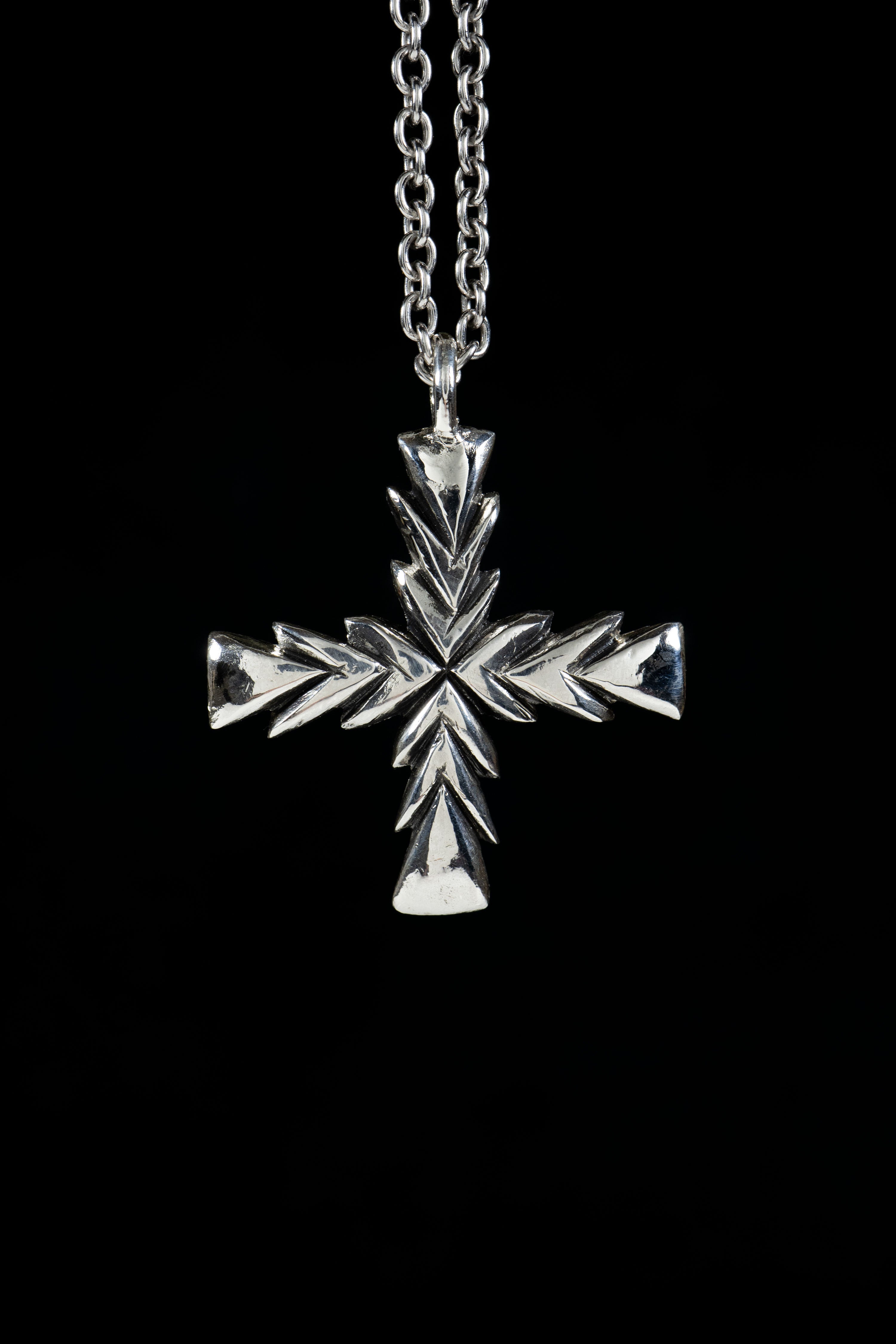Cross Pendant (Sterling Silver or Gold)